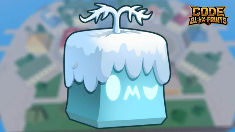 Blizzard Fruit trong giao diện Inventory của Blox Fruits