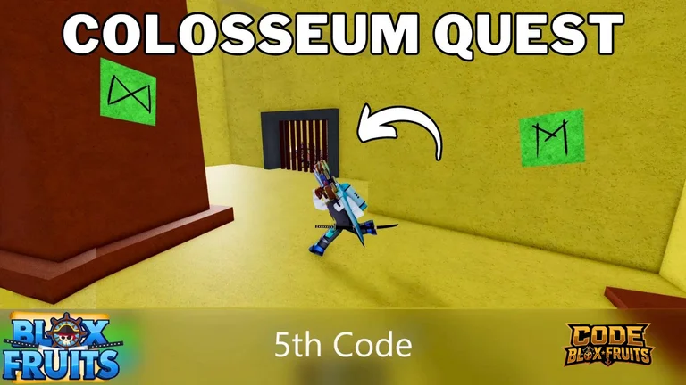 Các biểu tượng trong câu đố Colosseum Quest của Blox Fruits