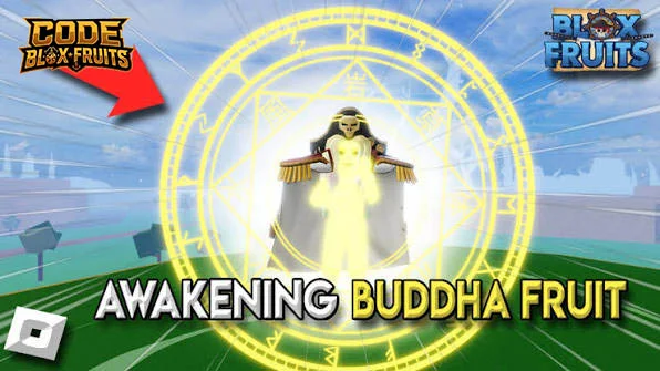 Giao diện Awakening Buddha trong Blox Fruits sử dụng Fragments