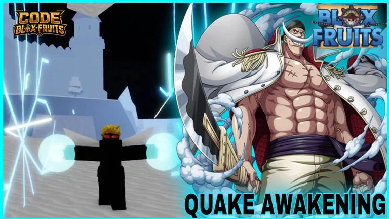 Seaquake của Awakened Quake tạo nhiều đợt sóng thần trong Blox Fruits